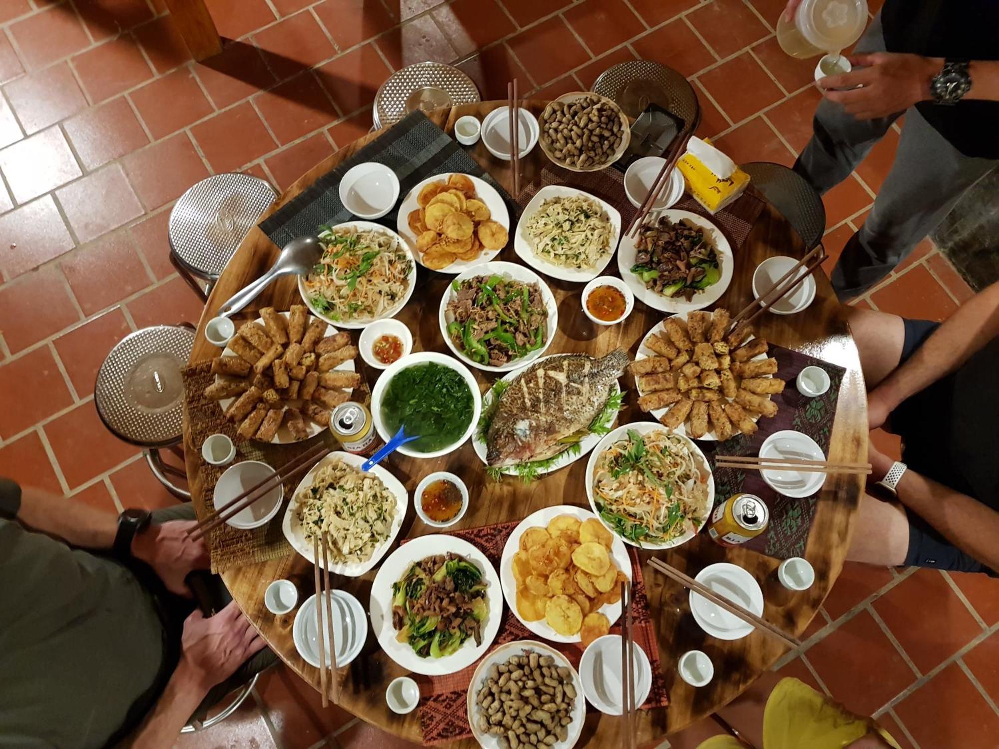 Vu Linh Palm House Homestay - Bungalow Yen Bai Luaran gambar