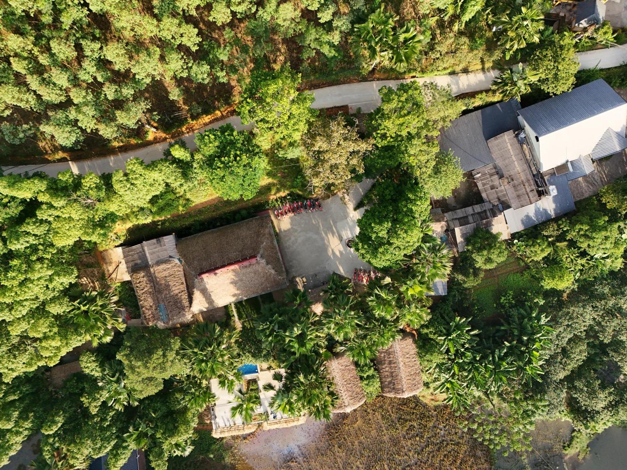 Vu Linh Palm House Homestay - Bungalow Yen Bai Luaran gambar
