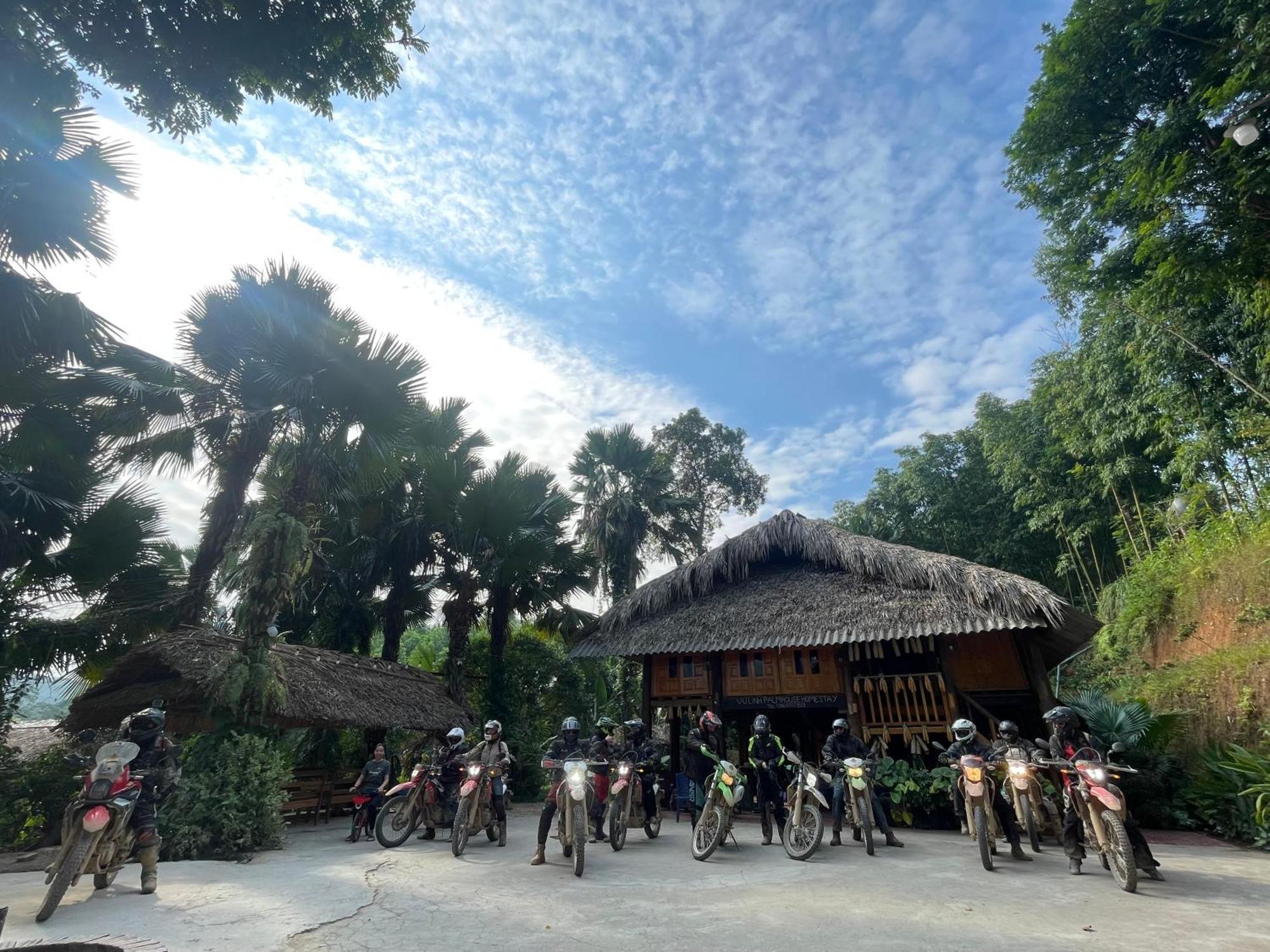 Vu Linh Palm House Homestay - Bungalow Yen Bai Luaran gambar