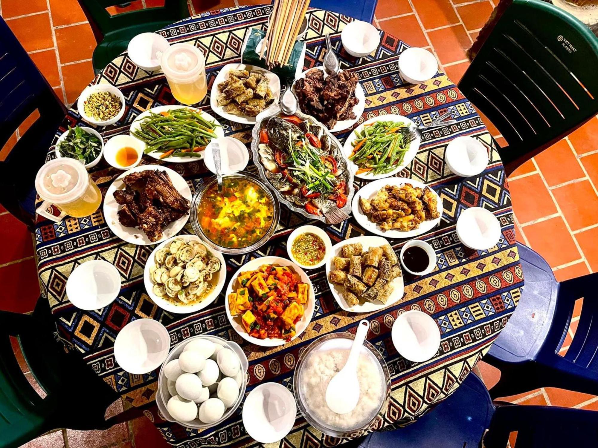 Vu Linh Palm House Homestay - Bungalow Yen Bai Luaran gambar